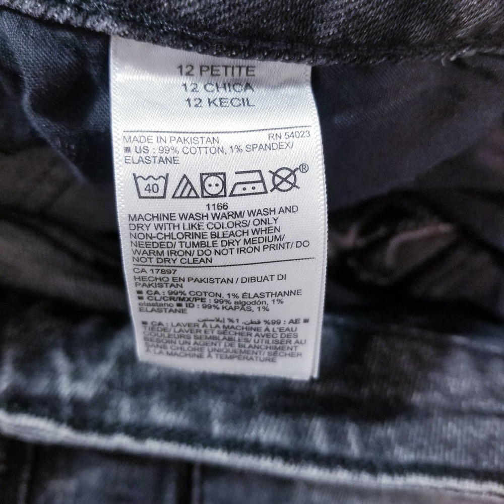 Old Navy Jeans O.G Straight High Rise In BlackBerry - Picture 11 of 11